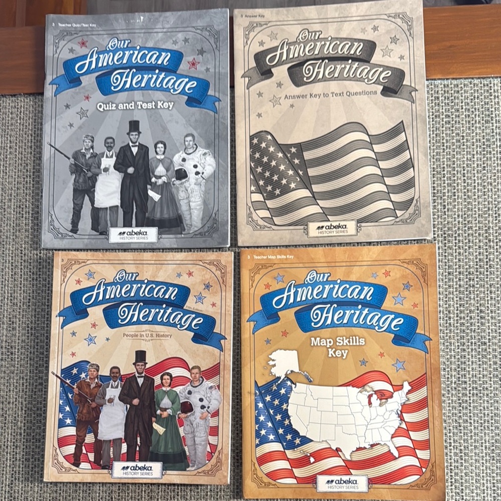 Abeka Our American Heritage Book Set